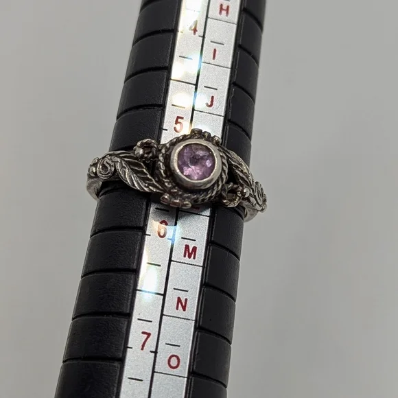 Amethyst Women's Ring - Picture 4 of 5